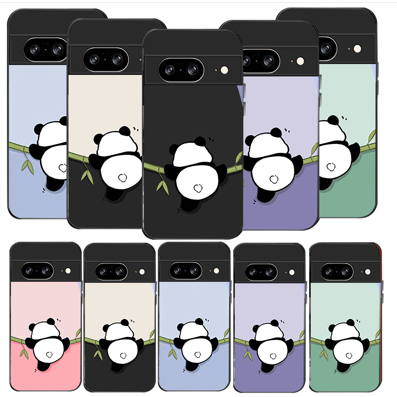 Google Pixel 8A - Panda yang lucu dan menggemaskan untuk