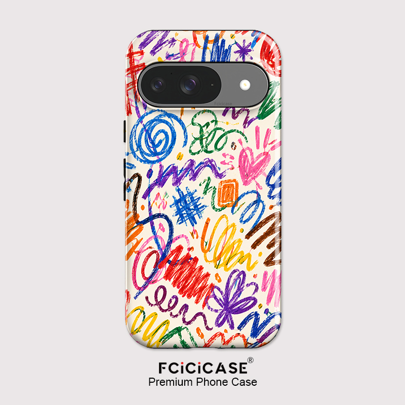Google Pixel 8A - Casing Ponsel Lukisan Seni Fcicicase untuk