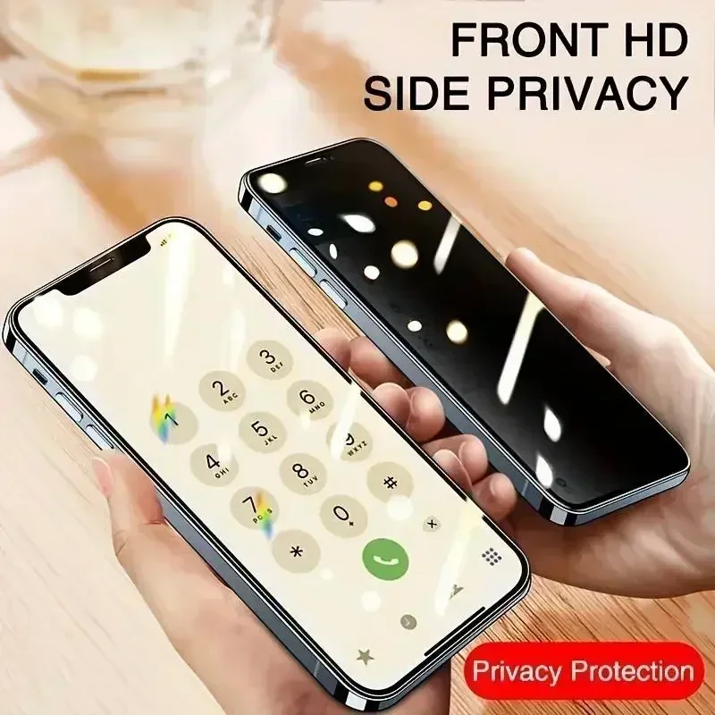 Vivo Y28 - 3PCS Pelindung Layar Anti-Sadap Privasi Tempered