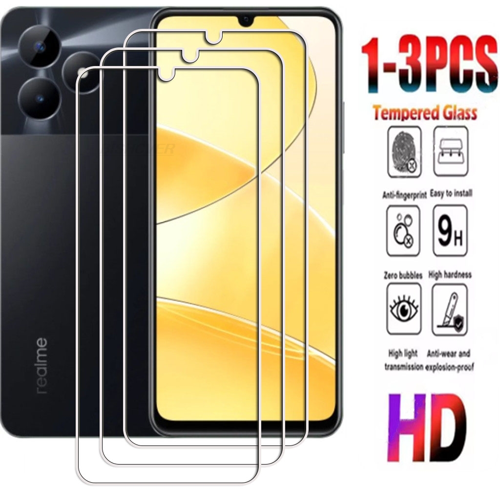 Realme Note 50 - 1-3 Buah Kaca Tempered 9H untuk