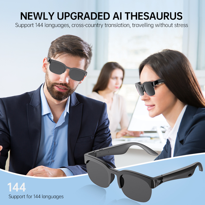 Kacamata Pintar Konduksi Tulan - Smart Glasses Lens ulasan dan harga