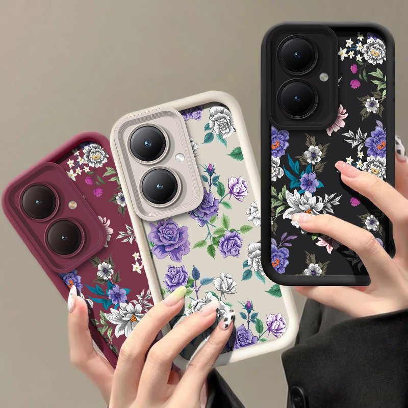Casing Ponsel Lukisan Bunga un - Vivo Y28 ulasan dan harga