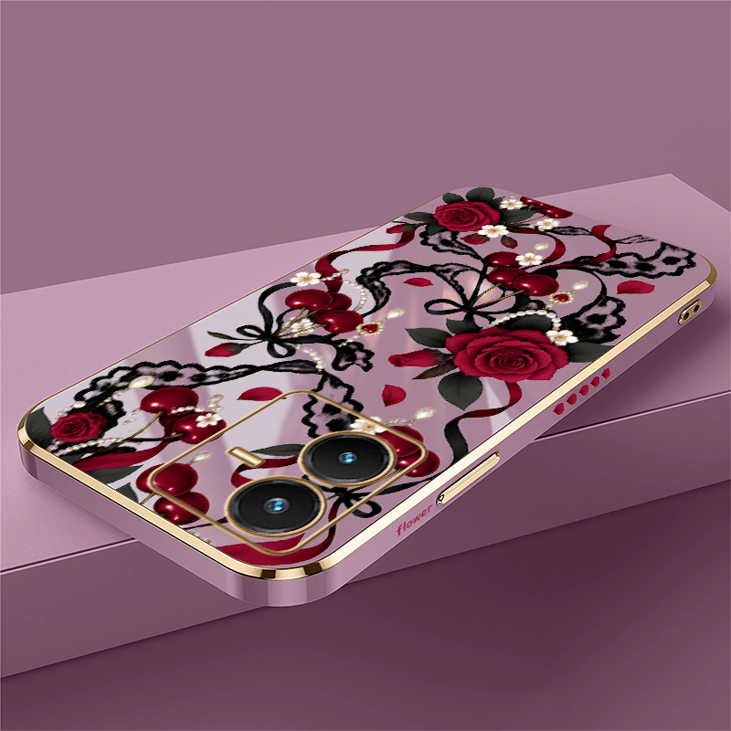Casing Motif Mawar Untuk Vivo  - Vivo Y28 ulasan dan harga